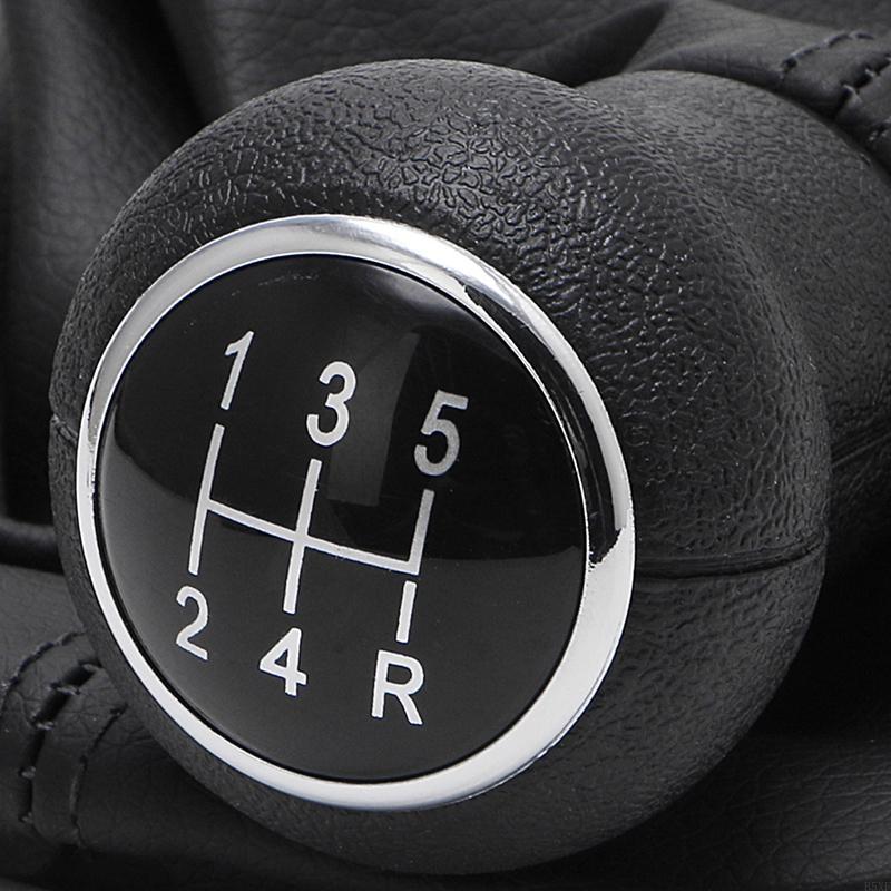 2025 New 5 Speed Gear Shift Knob Gaitor Boot PU Leather