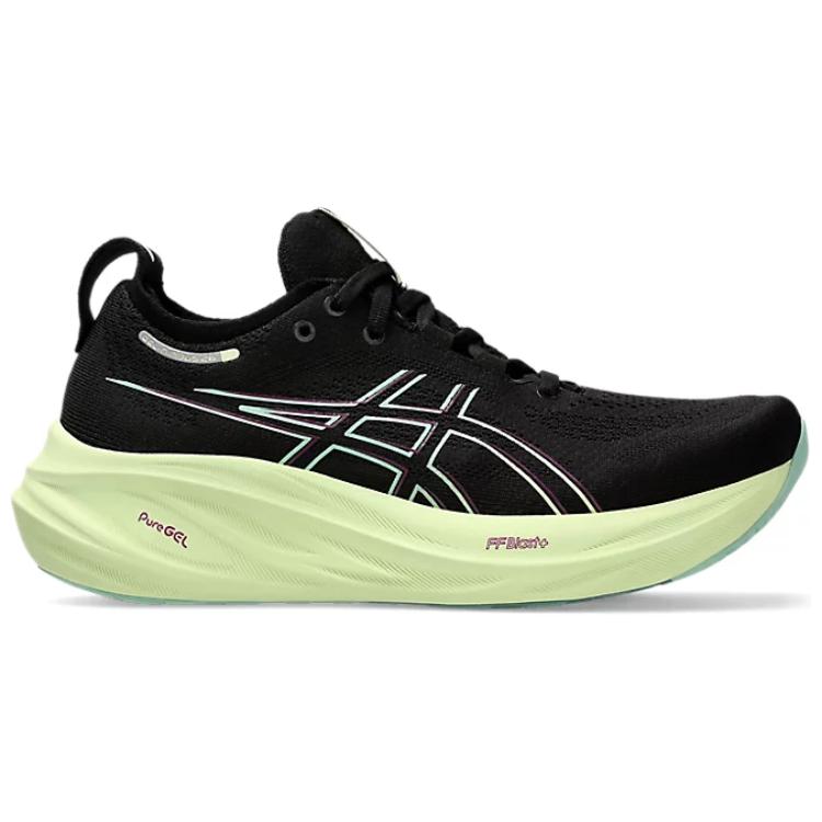 New Asics Gel Nimbus 26 'Black Cool Matcha' Women's 1012B601-005