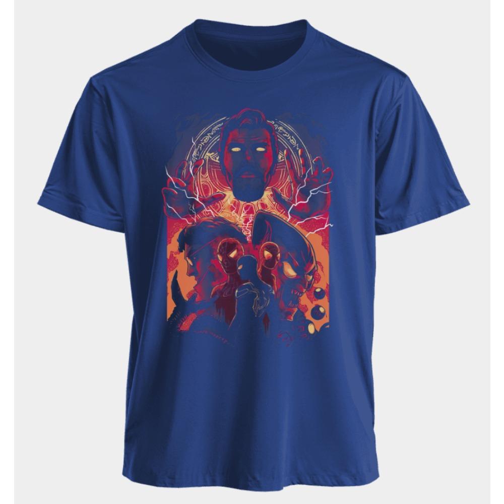 Herren- und Damen-T-Shirts Spider Man Doctor Strange Doctor Octopus Sommer Amerikanisch Frühling und Herbst Locker Kurzarm