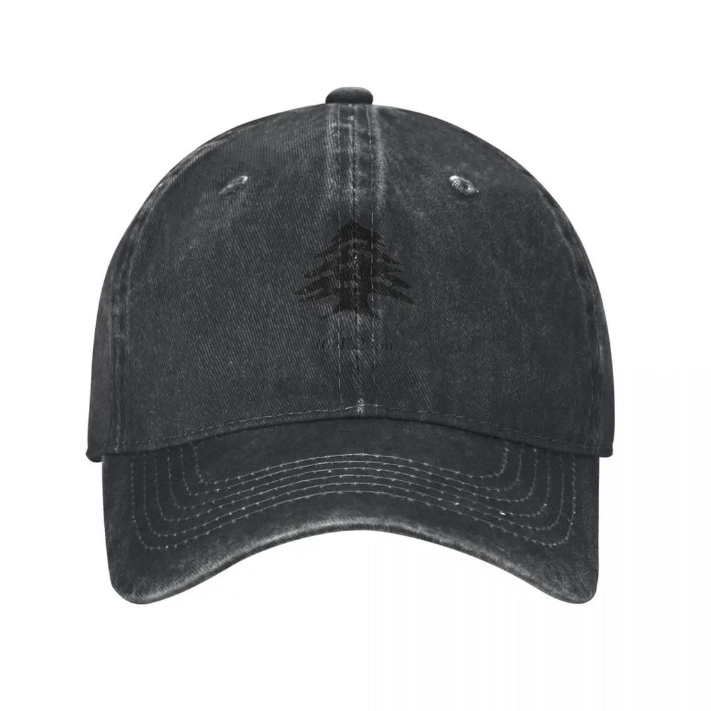 Cedar of Lebanon Km Baseball Cap Sports Cap Unisexs Big Size Hat Western Hat Tactical Cap For Unisex Womens