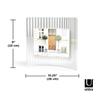 Umbra RIPLEY Photo Frame, 2L Size, Brass, 13 x 18 cm, 21018385104