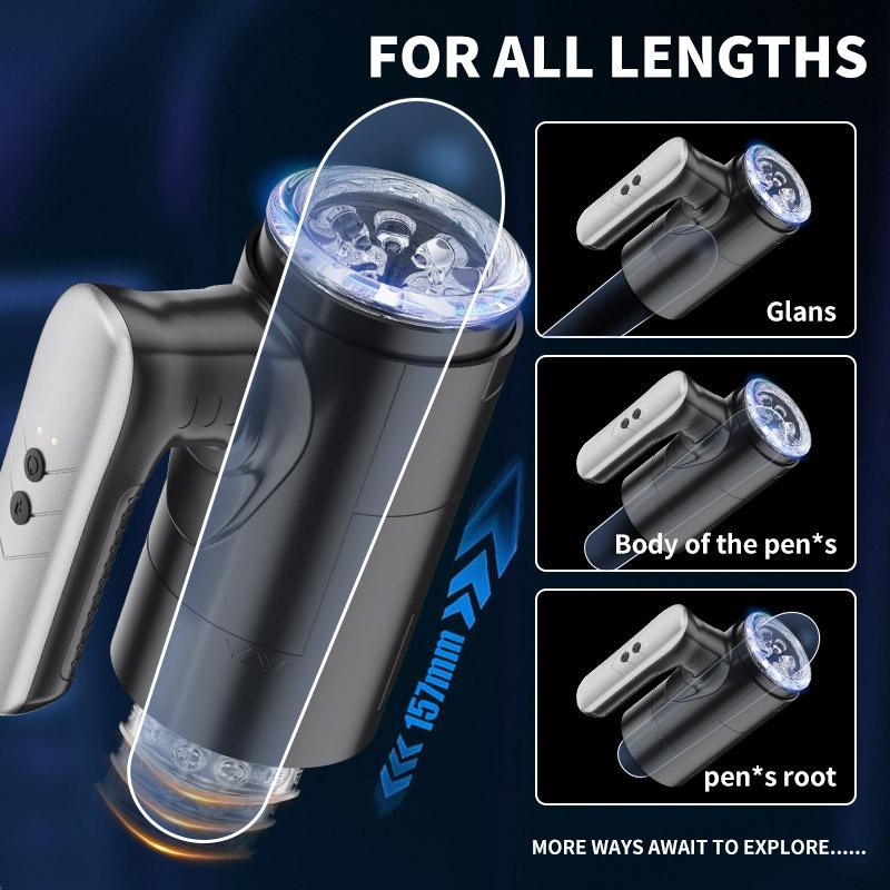 Αυτόματη Κύπελλο Αυνανισμού για Άνδρες με 5 Κινήσεις Παλινδρόμησης, Ρεαλιστική Στοματική Αιδοίο, Αναρρόφηση Υποπίεσης, Δονητής, Σεξουαλικά Παιχνίδια για Άνδρες, Sex Shop