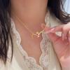 Brushed Search Banner Magic Lamp Necklace Niche Design Make A Wish Fashion Light Luxury Temperament Versatile Collarbone Chain