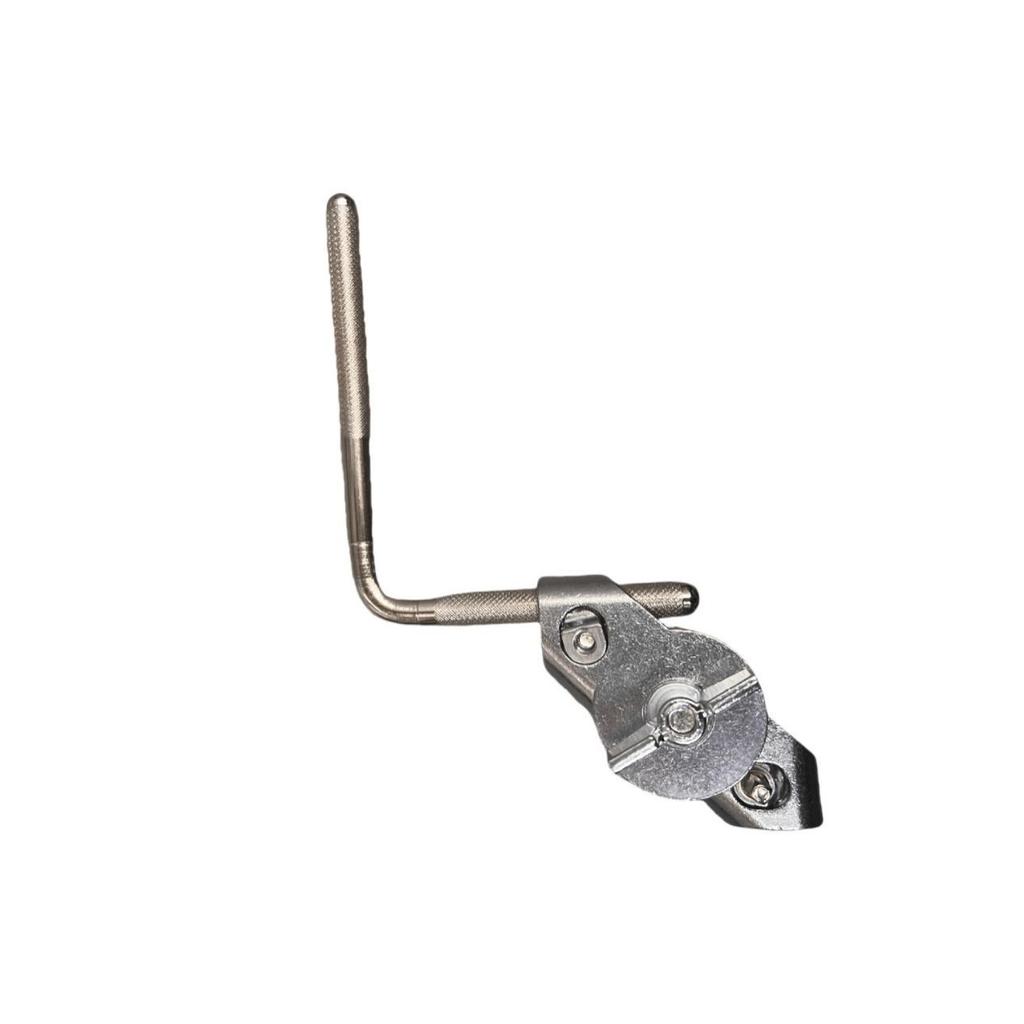 Dual Quick Lock Drum Rack and Cymbal Clamp with Multi-Function Cowbell Holder