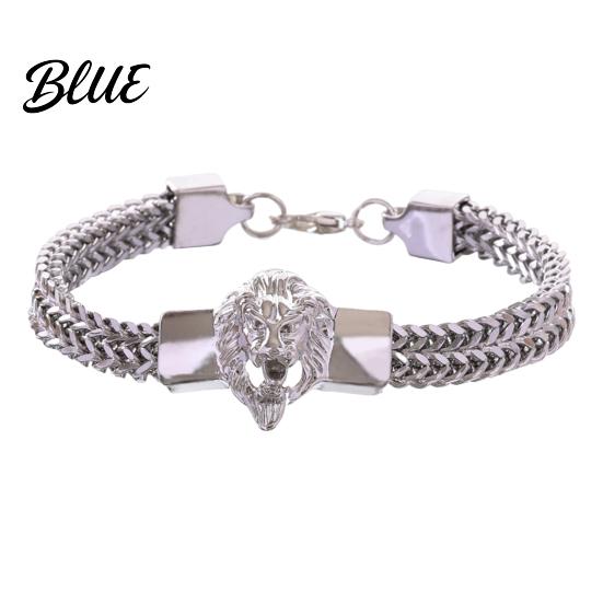Decor Men Wristwear Bracelet Lion Hip Hop Style Formal Occasion