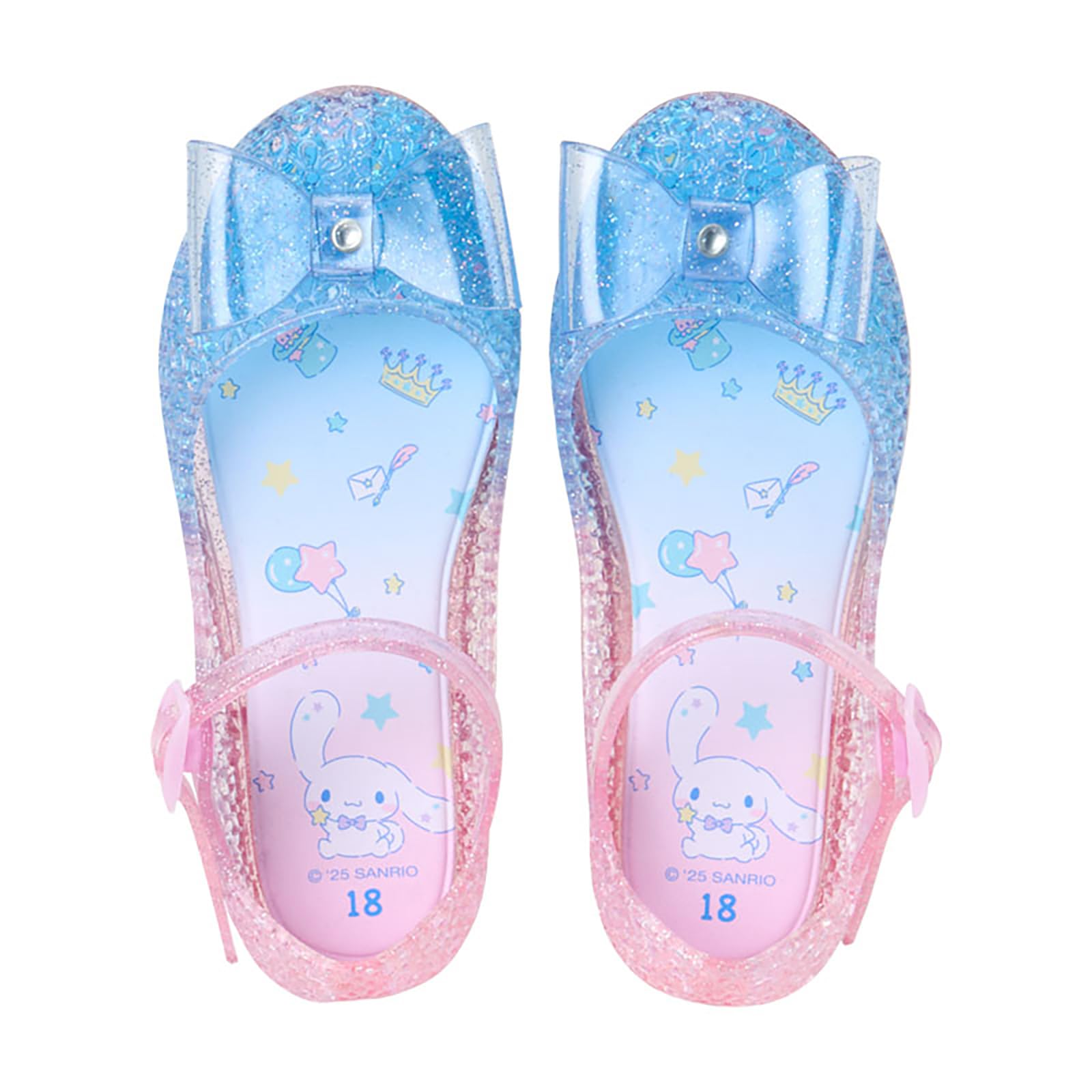 

[Sanrio] Детские прозрачные сандалии Cinnamoroll 18 см Обувь детская ПВХ Лето Выход 177954