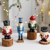 Hand-Painted Nordic Nutcracker Soldier Ornament for Home Decor