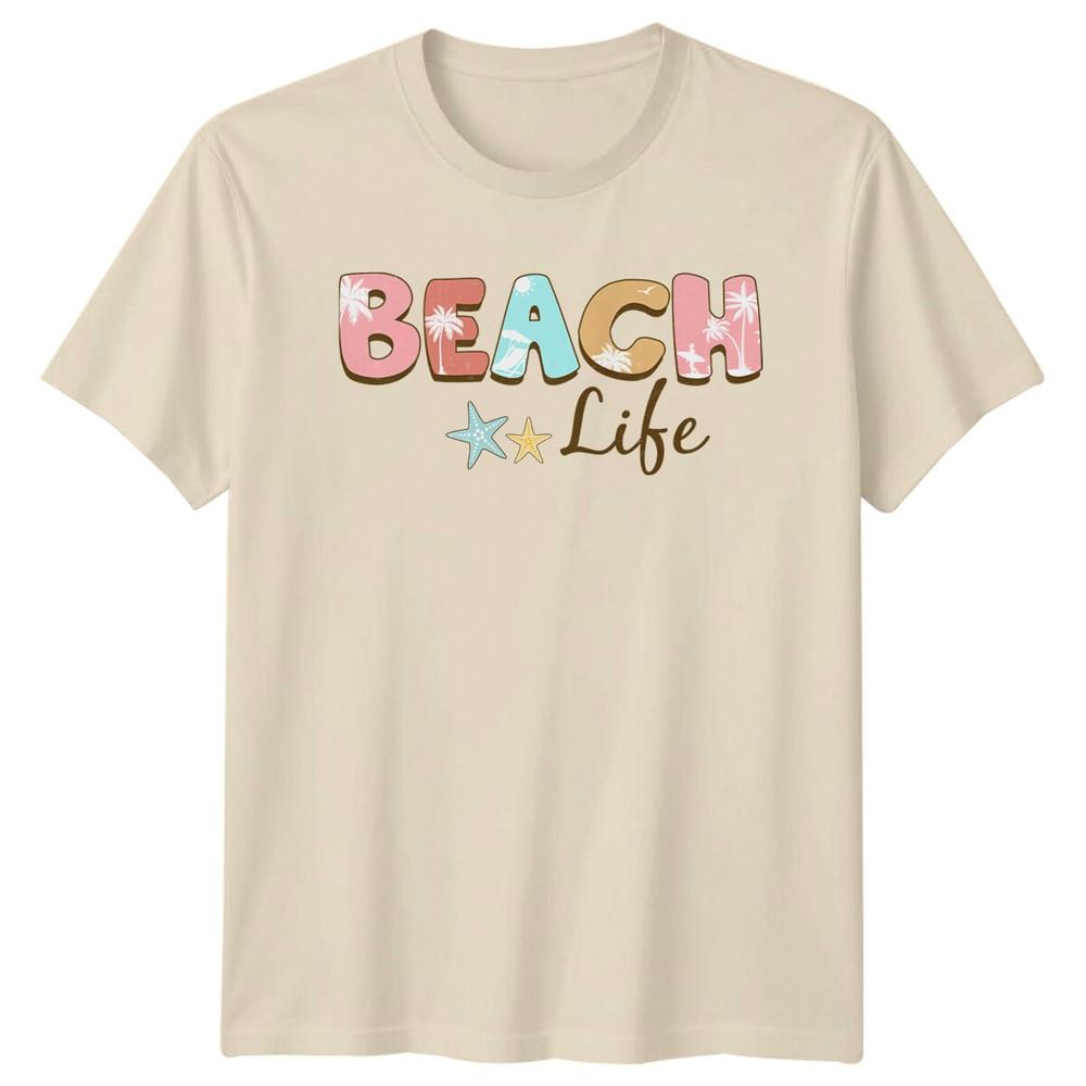 Beach Life Graphic TShirt Summer Vacation Travel Trip Tee