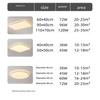 Nordic simple LED ceiling light 2024 new round square dimming lamp for living room dining room bedroom luxury noble indoor lamps