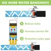 2pcs Water Hammer Arrestor 250 PSI Straight-Through 3/4" NH Stainless Steel Water Hammer Eliminator Tools Spare Parts