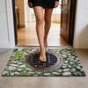 3D Optical Illusion Floor Mat Non-Slip Vision Rug Realistic 3D Carpet for Living Room Bedroom Bathroom Hallway Easy Care Decorative Rug