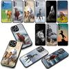Für Motorola Moto G54 G05 G24 G45 G55 G75 G85 G15 G57 G86 Power Edge 50 30 Ultra Fusion neo Pro Hülle Running Wild Horse Pets