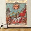 Tarot-Wandteppich: Sonne, Mittelalter
