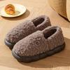 Chang Bao Sen Fluffy Indoor Cotton Slippers