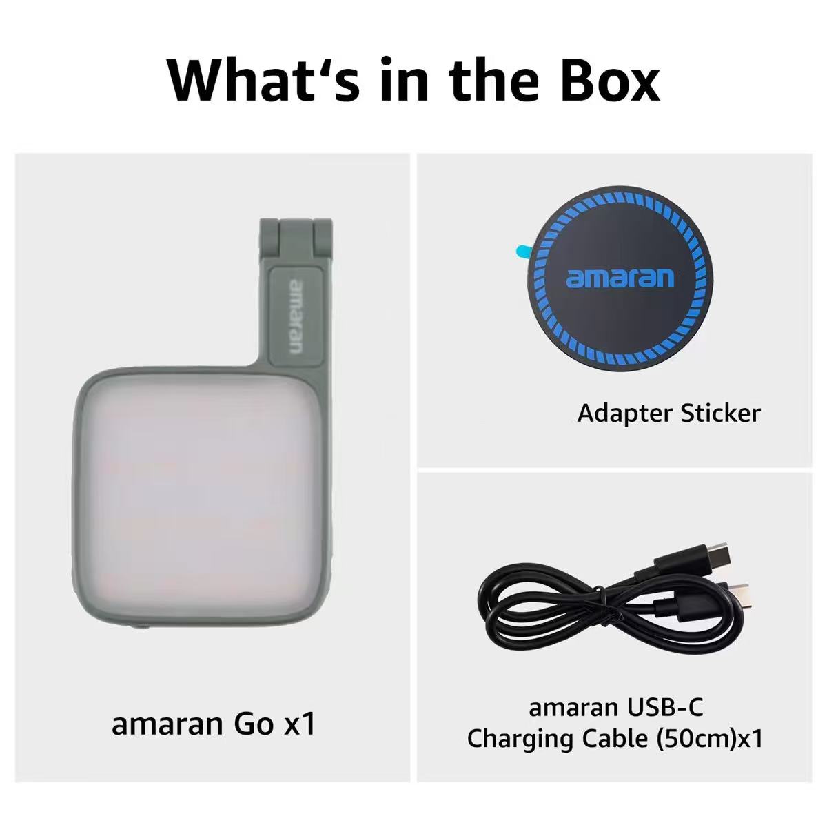 Amaran Go Magnetic Phone Selfie Light