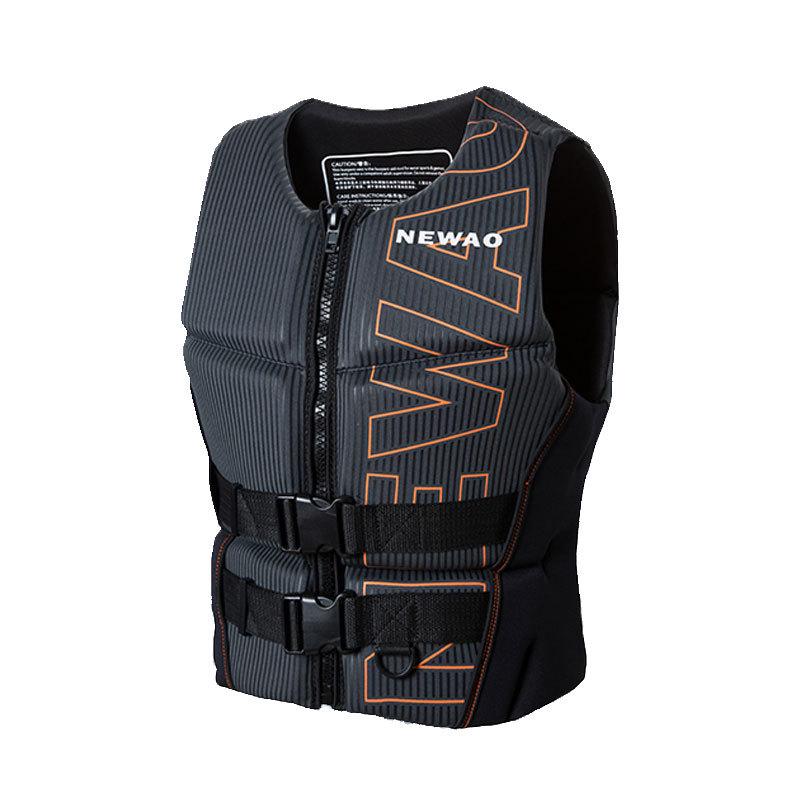 Adult Life Jacket Buoyancy Vest for Snorkeling, Fishing, Motorboating, and Swimming - Anti-Collision and Warm, 2021 Model