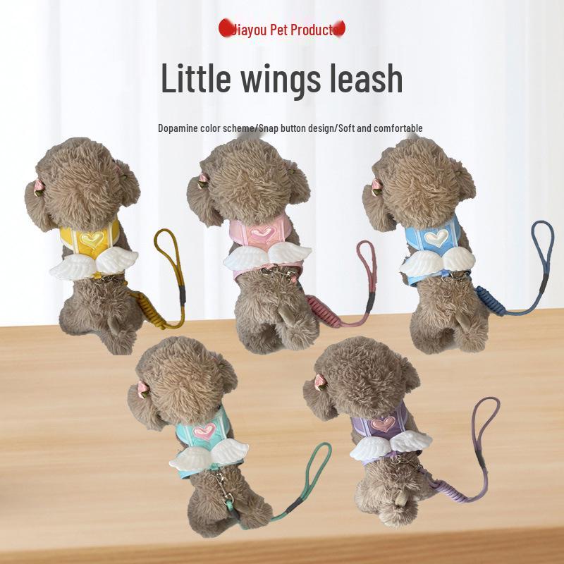 

Summer Pet Traction Leash - Vest Style for Small Dogs & Cats Small фиолетовый