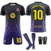 Stagione 2024-2025 Barcellona Maglia da trasferta Yamal #10 Set Completo da Calcio