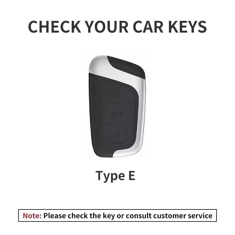 Car Key Case Cover For Chery Tigo 8 Plus Arrizo E 5 8plus 5x Anti-Scratch Durable Car Keychain Protector Shell Holder Accessorie