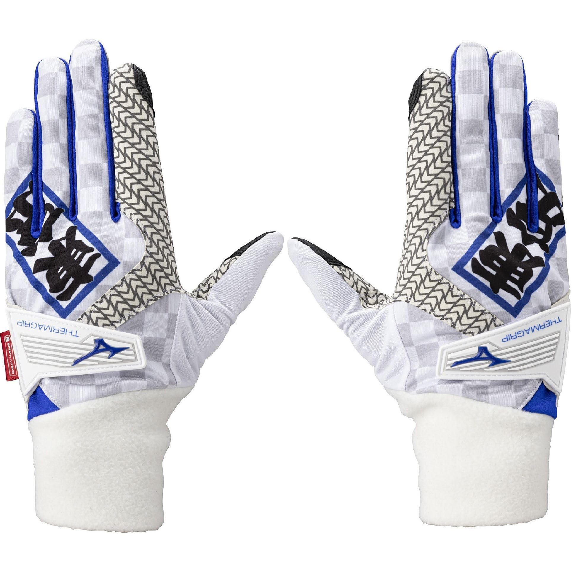 

MIZUNO ThermaGrip HAPPI COLLECTION Гольф Размер S 5MGMB552 Мужские перчатки, Двусторонние, Белый/Синий, (21-22см),