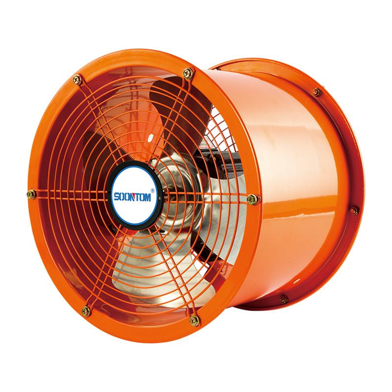 FG Series Low-Noise High-Speed Axial Duct Fan - Industrial Cylindrical Ventilation Blower