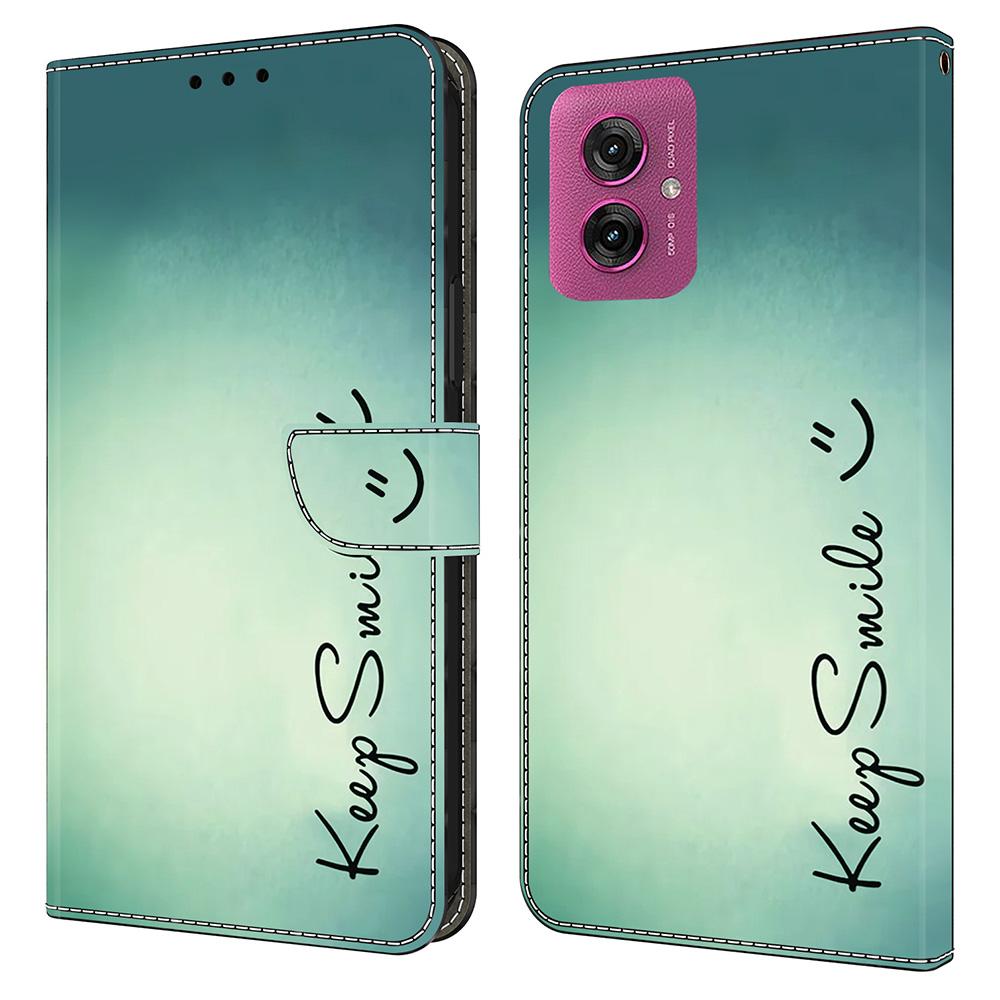 

For Motorola Moto G55 5G Case PU Leather Wallet Phone Cover with Stand A