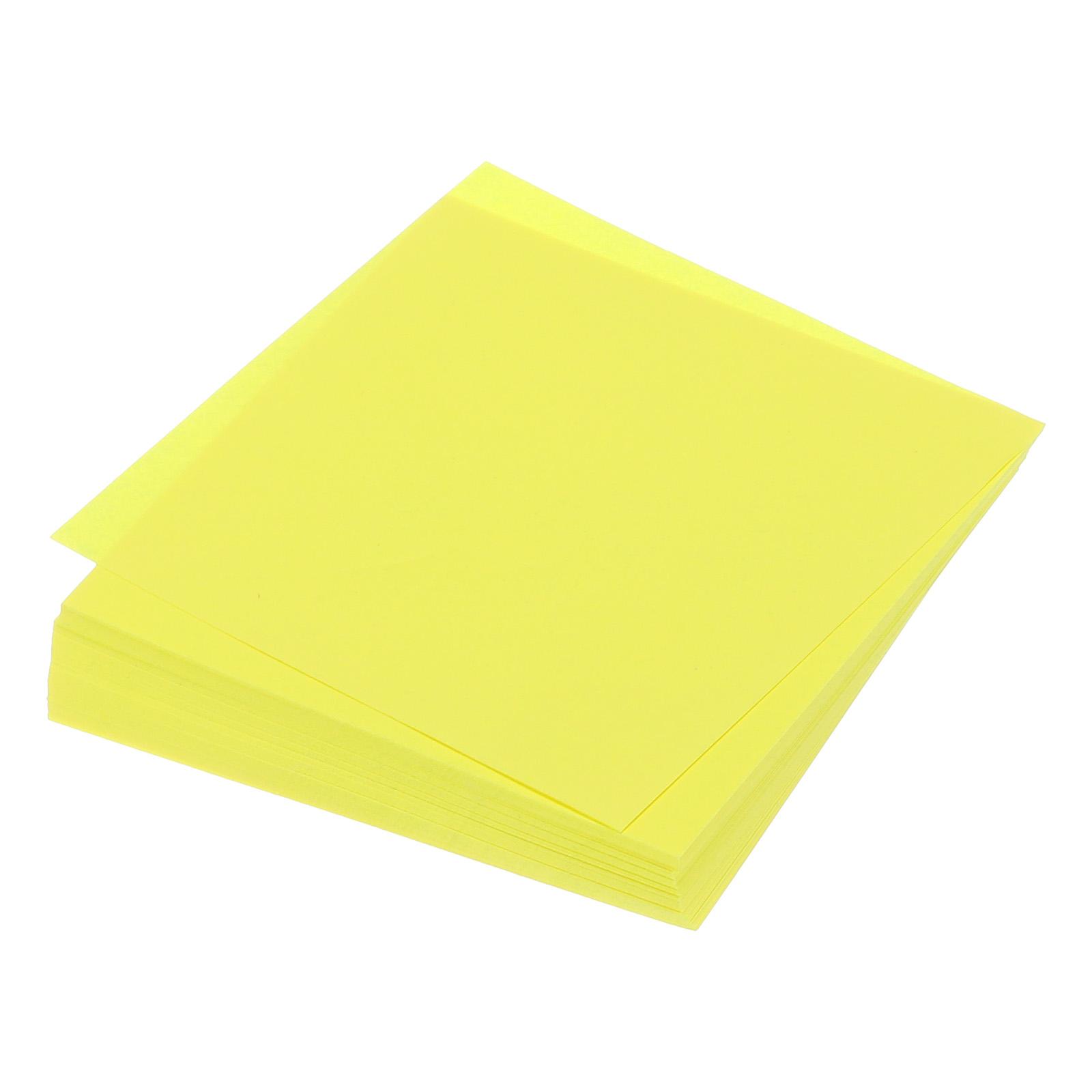

Uxcell 100 Sheets 10x10cm Origami Paper Double Sided Square Folding Papers for Art Craft Gifts Scrapbooking Decor DIY Handmade флуоресцентний жовтий колір