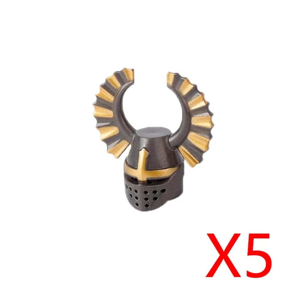 MOC Military Medieval Building Blocks Accessories Soldier Figures Bicolor Weapons Crossbow Sword helmet Tomahawk Toy Gift X006