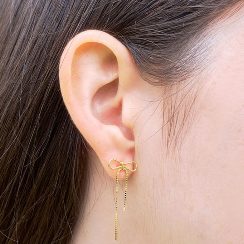 ENGBROX claire ribbon earring