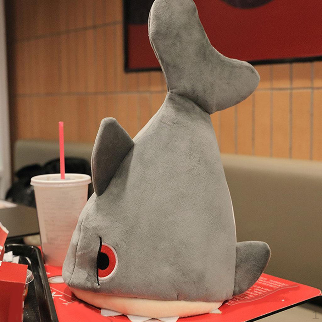 

для тварин Акула Капелюх Головний убір Різдвяний Зимовий Новинка Карнавал Вечірка Фото Реквізит День народження Not Dacing Shark