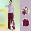 Women's Quick-Dry Long Sleeve Fitness Set for Badminton, Running, and Outdoor Sports - Autumn/Winter Collection