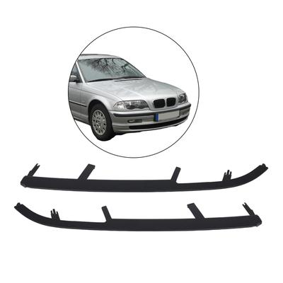 Headlight Molding Trim Lower Filler Assembly Automotive Exterior Easy Installation for BMW 3 Series E46 1998-2001 4 Door