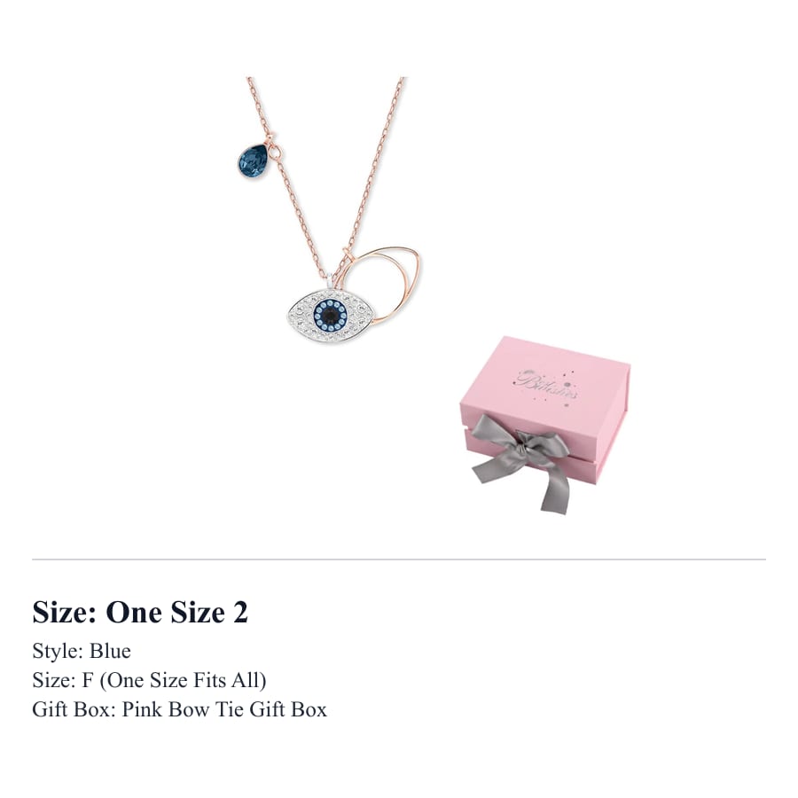 Swarovski Symbolica Necklaces Women's Blue 5172560