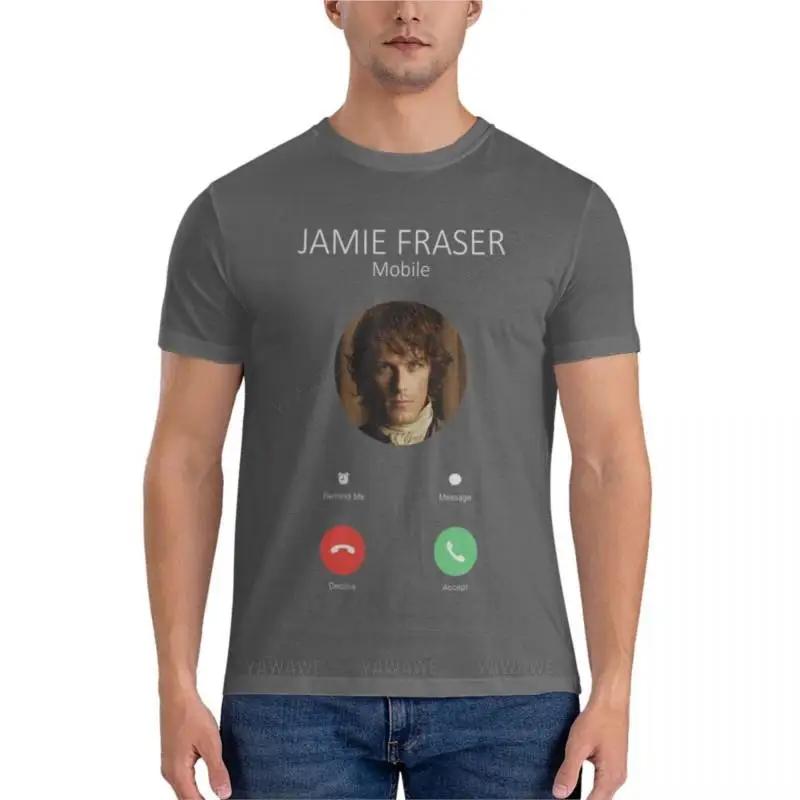 Jamie Fraser Calling Essential T-Shirt tall t shirts slim fit t shirts for brand t-shirt cotton teeshirt