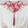 Elegant Embroidery Flower Decorative False Collar Female Sweater Shirt Dress Clothes Sewing Collar Shawl False Collar