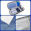 Bolsa Portátil Refrigerada para Insulina Bolsa de Armazenamento Refrigerado para Caneta de Insulina Suprimentos de Viagem para Pessoas com Glicemia Alta Vazia