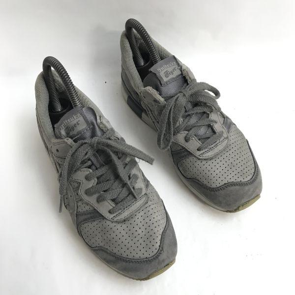 ONITSUKA TIGER ALLIANCE nízké tenisky 23.5 unisex šedé(POUŽITÝ)