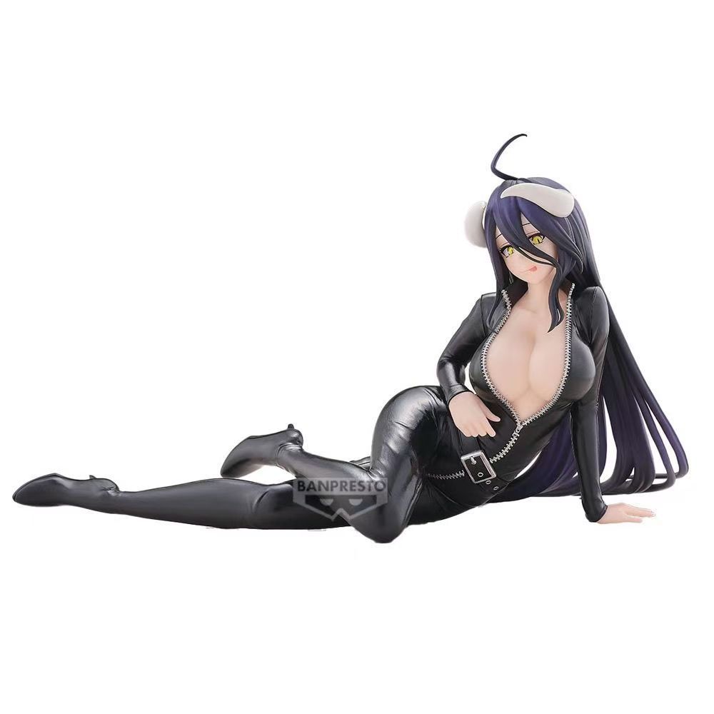 Anime Figure Overlord Albedo Action Figure Doll PVC Model Desktop Decoration Cute Toy