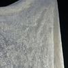 Retro Patterned Tattoo Fabric with Base of Floral Design Suitable for Wedding Dresses Formal Gowns and Designer Clothing Fabrics