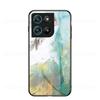 Marbling Tempered Glass Phone Case For OPPO A6 A6X Reno 15F 15 Pro 5G Realme 16 15T C85 Vivo Y21D Y31 Motorola Moto G17 G57 Oneplus 15R Cover
