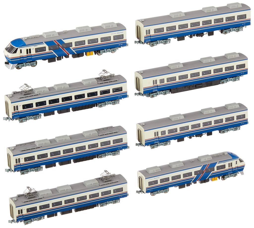 MicroAce N gauge Keisei first generation AE type Skyliner new paint 8 car set A0968 model train