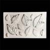 Rose Leaves Embellisment Silicone Fondant Mould Cake Decor Sugar Chocolate Mold