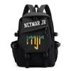 Fußballstar Neymar Jr Druck Rucksack College Student Lässige Tasche