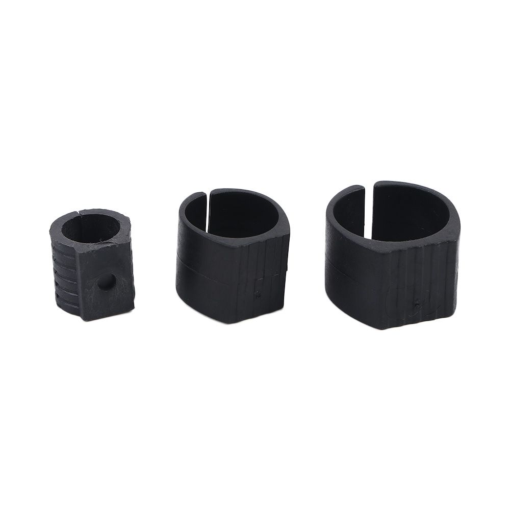 Durable 10pcs Floor Glides Floor Protector Anti-Front Tubing Caps Stool Pipe Clamp Tube Rear Pad Chair Leg Pad Damper