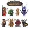 X0285 Evil Dwarf Mechanical Virus Soldier Building Blocks Toy Diy Abs Material Non-electric