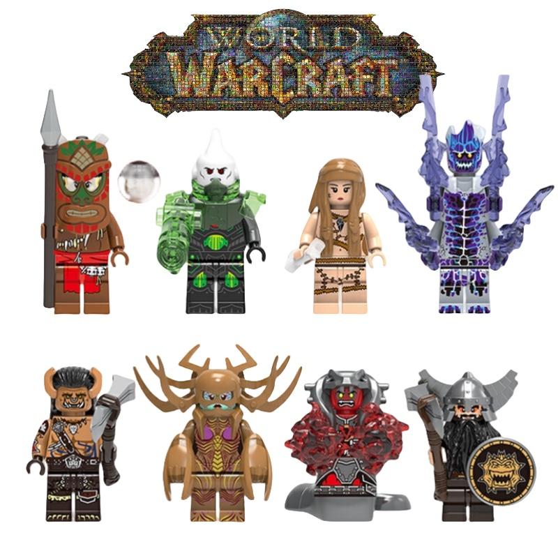 X0285 Evil Dwarf Mechanical Virus Soldier Building Blocks Toy Diy Abs Material Non-electric