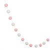 2.5M Colorful Pompom Pendant Garland Ins Nordic Series Wool Felt Ball String Hanging DIY Handmade Nursery Children Room Decor