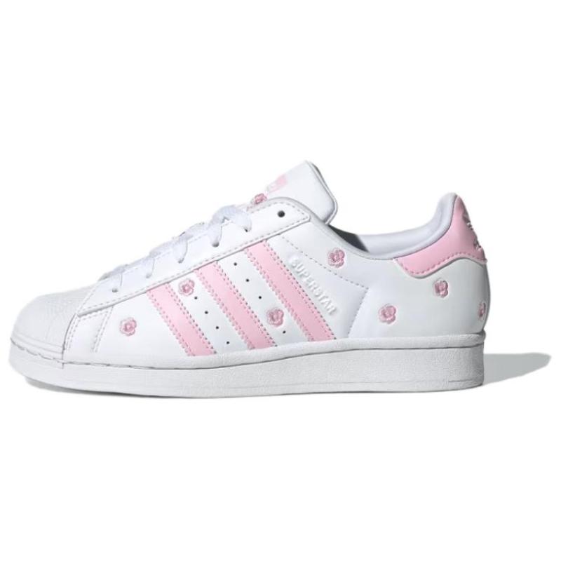 

Adidas Superstar J Pink Floral Embroidery Sneakers IG7015 37