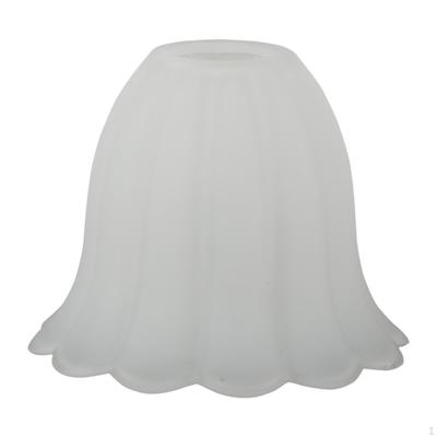 Frosted Glass Lampshade Decorative Light Fixtures Accessory,Flower Shaped Cover for Wall