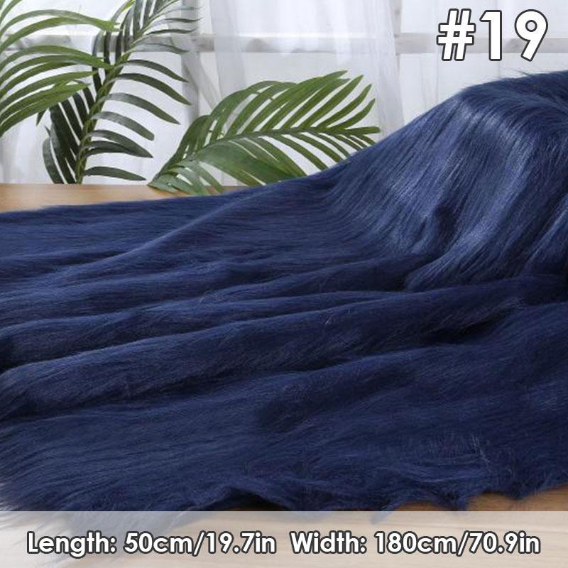 

50x180 см плюшевая искусственная меховая ткань 10-12 см длинная искусственная меховая ткань сделай сам костюм фон фото реквизит ручная работа швейное ремесло 50x180cm